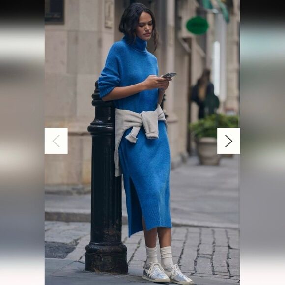 NWT Anthropologie Daily Practice Karigan Midi Sweater Dress - Picture 5 of 8